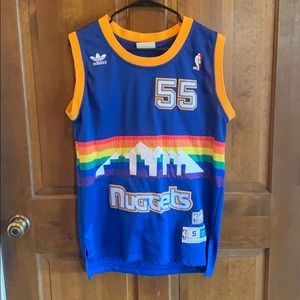 Adidas Dikembe Mutombo Denver Nuggets #55 Jersey